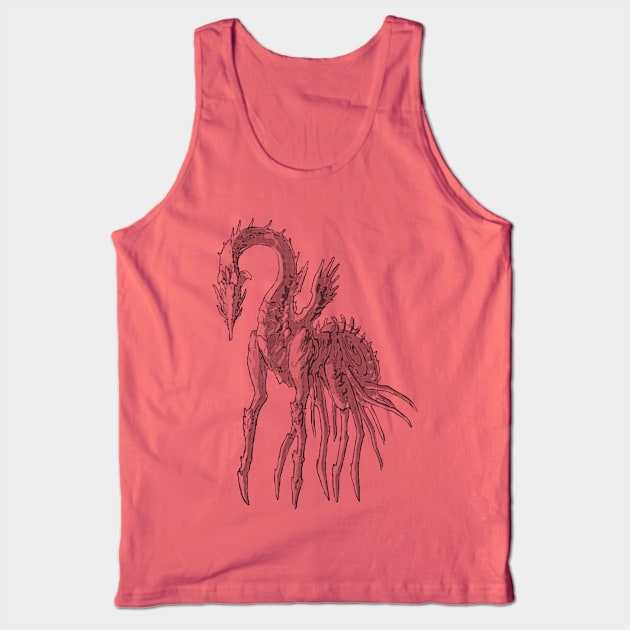 Ryuusazai (Made in Abyss) Transparent Tank Top by Kamishirts